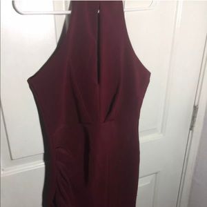 Windsor Dress Large Wine